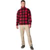 Columbia Sportswear Mens Steens Mountain Printed Jacket, Mountain Red Check Print 2, Large