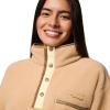 Columbia womens Helvetia™ Ii Cropped Half Snap Fleece(Canoe)