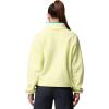 Columbia womens Helvetia™ Ii Cropped Half Snap Fleece(Citron Haze/Black/Compass Blue)