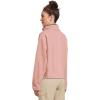 Columbia womens Helvetia™ Ii Cropped Half Snap Fleece(Eraser Pink/Fig/Rich Wine)