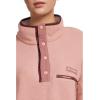 Columbia womens Helvetia™ Ii Cropped Half Snap Fleece(Eraser Pink/Fig/Rich Wine)