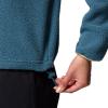 Columbia womens Helvetia™ Ii Cropped Half Snap Fleece(Everblue/Crushed Blue/Citron Haze)