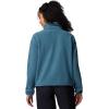 Columbia womens Helvetia™ Ii Cropped Half Snap Fleece(Everblue/Crushed Blue/Citron Haze)