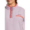 Columbia womens Helvetia™ Ii Cropped Half Snap Fleece(Lavender Pearl/Shale Purple/Zing)