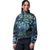 Columbia womens Helvetia™ Ii Printed Cropped Half Snap(Everblue Sisters/Rain Forest)