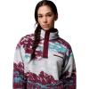 Columbia womens Helvetia™ Ii Printed Cropped Half Snap(Rich Wine Sisters/Rich Wine)