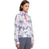 Columbia womens Helvetia™ Ii Printed Cropped Half Snap(Sea Salt Pasteled Multi)