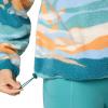 Columbia womens Helvetia™ Ii Printed Cropped Half Snap(Teal Rogue Valley)