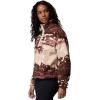 Columbia womens Helvetia™ Ii Printed Cropped Half Snap(Tobacco Sisters/Dark Stone)