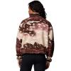 Columbia womens Helvetia™ Ii Printed Cropped Half Snap(Tobacco Sisters/Dark Stone)