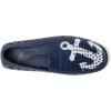 Floafers Mens Country Club Driver Faux Suede(Navy Vegan Suede)