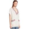 Free People Women’s Ivy Pullover Vest(Ivory Combo)