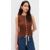 Free People Women’s Tilly Vest(Honey Bronze)