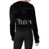 Juicy Couture Women’s Bling Track Jacket(Liquorice 1)