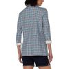 Liverpool Petite Boyfriend Blazer w/Princess Darts(Royal Navy Glen Plaid)