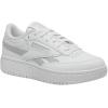 Reebok Club C Double Revenge Platform Tennis Shoes for Women, Fashion Womens Sneakers(Cblack Ftwwht Cblack)