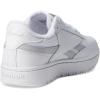 Reebok Club C Double Revenge Platform Tennis Shoes for Women, Fashion Womens Sneakers(Footwear White/Pure Grey 2/Footwear White)