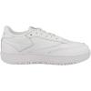 Reebok Club C Double Revenge Platform Tennis Shoes for Women, Fashion Womens Sneakers(Ftwr White Ftwr White Cold Grey 2)
