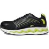 Reebok Men’s Work Zig Elusion Heritage Sneakers(Black/Lime Green)