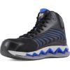 Reebok Men’s Work Zig Elusion Heritage Sneakers(Black-blue)