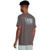 Salty Crew Men’s Alphabet Short Sleeve Tee(Charcoal)