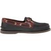 Sperry Men’s Authentic Original 2-Eye Boat Shoe(Black/Amaretto)