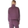 Sweaty Betty Women’s Sand Wash Soft Half Zip Pullover Sweatshirt(Mdnt Chry Prple)