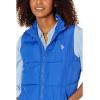 U.S. POLO ASSN. Basic Vest Olive Grove LG(Parisian Blue)