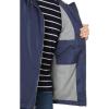 U.S. POLO ASSN. Men USPA Core Hooded Windbreaker(Classic Navy)