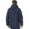 U.S. POLO ASSN. Men’s Solid Long Parka Snorkel Jacket(Classic Navy)