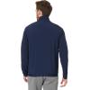 U.S. POLO ASSN. Men’s Stretch Woven USPA Sport Full Zip Jacket(Classic Navy)