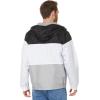 U.S. POLO ASSN. Men’s USPA Color-Block Hooded Windbreaker(Black)