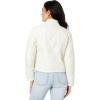 U.S. POLO ASSN. Onion Quilted Boxy Crop Jacket with Cinched Hem(Vanilla Prep)