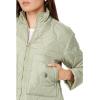 U.S. POLO ASSN. Onion Quilted Boxy Crop Jacket with Cinched Hem(Vintage Sage)