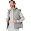 U.S. POLO ASSN. Vest with Zip Sleeve(Campus Heather Grey)