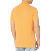 U.S. Polo Assn. Men’s Short-Sleeve Polo Shirt with Applique, Casual Summer Slim Fit Polo Shirt with Contrast Color(Blazing Orange)