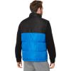 U.S. Polo Assn. Mens Uspa Color-block Puffer Vest(Blue Falls)
