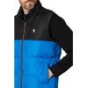 U.S. Polo Assn. Mens Uspa Color-block Puffer Vest(Blue Falls)