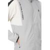 U.S. Polo Assn. Mens Uspa Stretch Woven Cut Panel Full Zip Jacket(Vapor Grey)