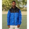 U.S. Polo Assn. mens Uspa Color-block Windbreaker(Blue Raft)