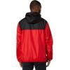 U.S. Polo Assn. mens Uspa Color-block Windbreaker(Engine Red)