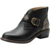 Alegria Womens Mikki Western Buckle Leather Bootie(Show Boat)