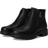 Alegria Womens Rorie Double Zipper Flat Comfort Boots(Black Bird)