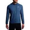 Brooks mens Canopy Jacket(Blue Slate)