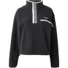 Columbia womens Helvetia™ Ii Cropped Half Snap Fleece(Black 1)