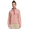 Columbia womens Helvetia™ Ii Cropped Half Snap Fleece(Eraser Pink/Fig/Rich Wine)