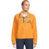 Columbia womens Helvetia™ Ii Cropped Half Snap Fleece(Summer Orange)