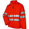 Helly-Hansen Workwear Voss Waterproof Mens Rain Jacket Featuring Full Stretch Fabric and Adjustable Hood(Hv Orange)