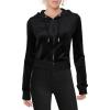 Juicy Couture Women’s Bling Track Jacket(Liquorice 1)