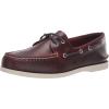 Sperry Men’s Authentic Original 2-Eye Boat Shoe(Dk Red Varsity)